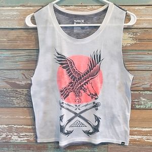 Hurley Soaring Eagle Burnout Muscle Tank